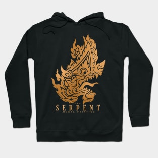 The Serpent Mural Painting Hoodie